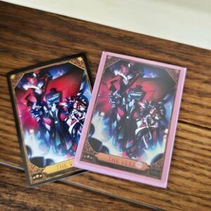 Hazbin Hotel 2nd Edition Trading Card - The Vees 48/60 Foil set Pink Border